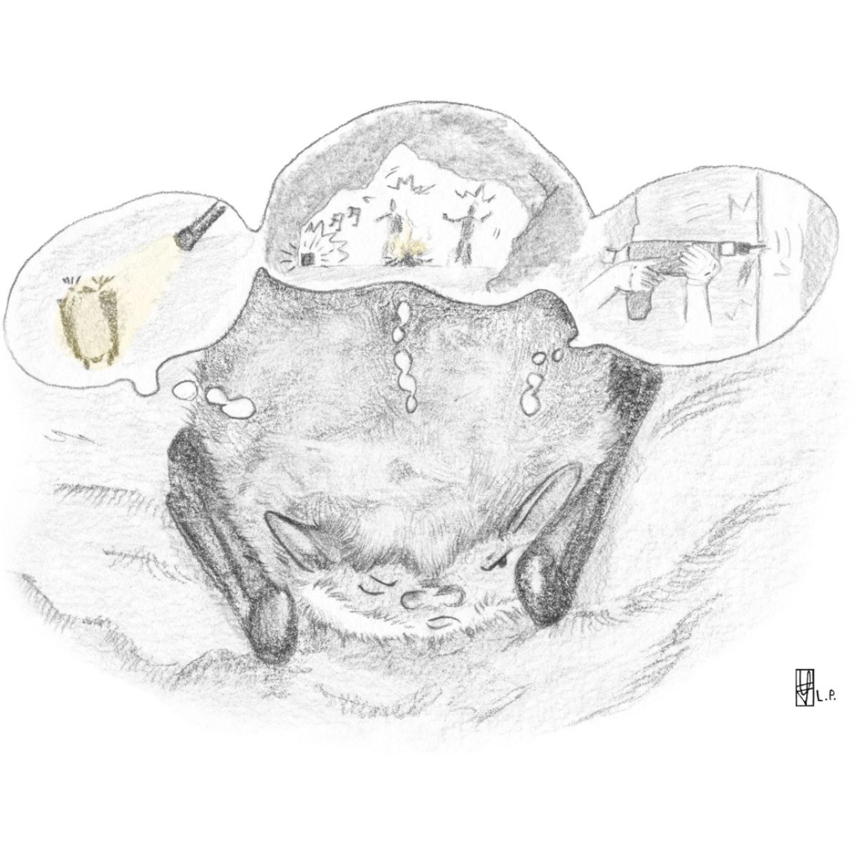 Wakker wordt prikkels zijn o.a. geluid, tocht en warmte